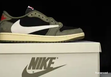 Hyperoad OG 1 Travis OLIVE BLACK Air Low Scott Jordan x 0401